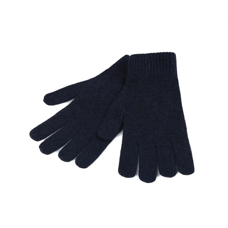 100 cashmere men s plain gloves cosmos