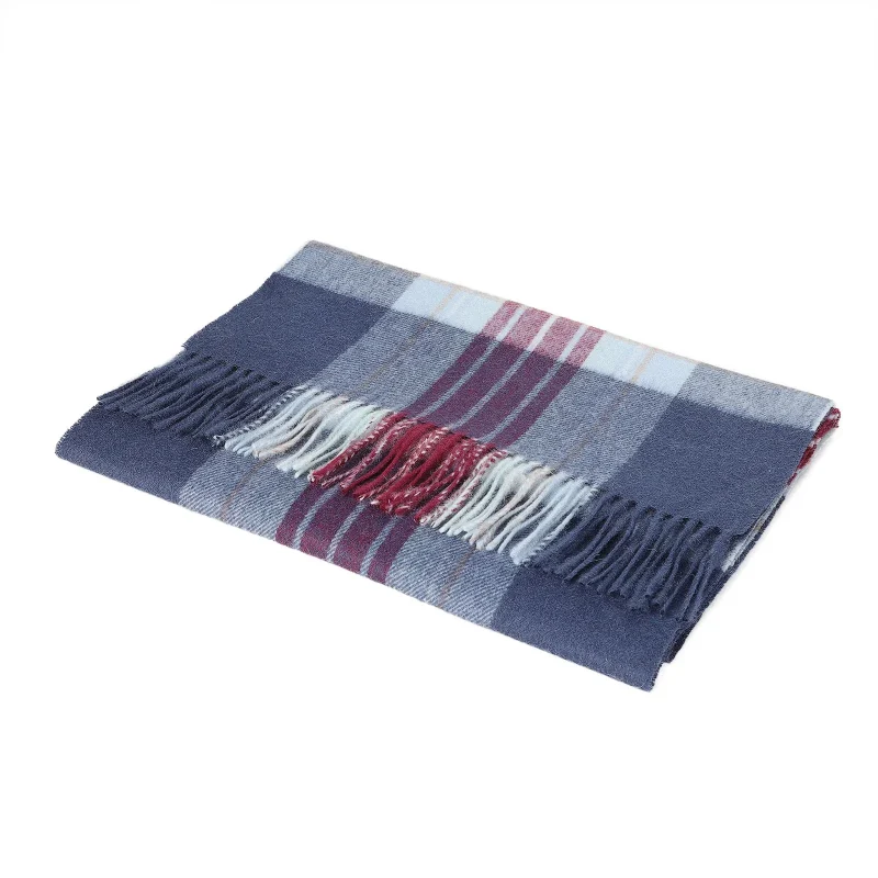 100 lambswool holyrood wide scarf