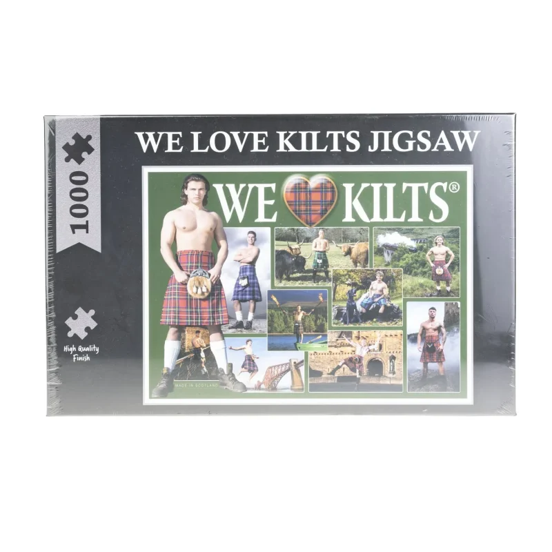 1000 piece green kilt jigsaw puzzle