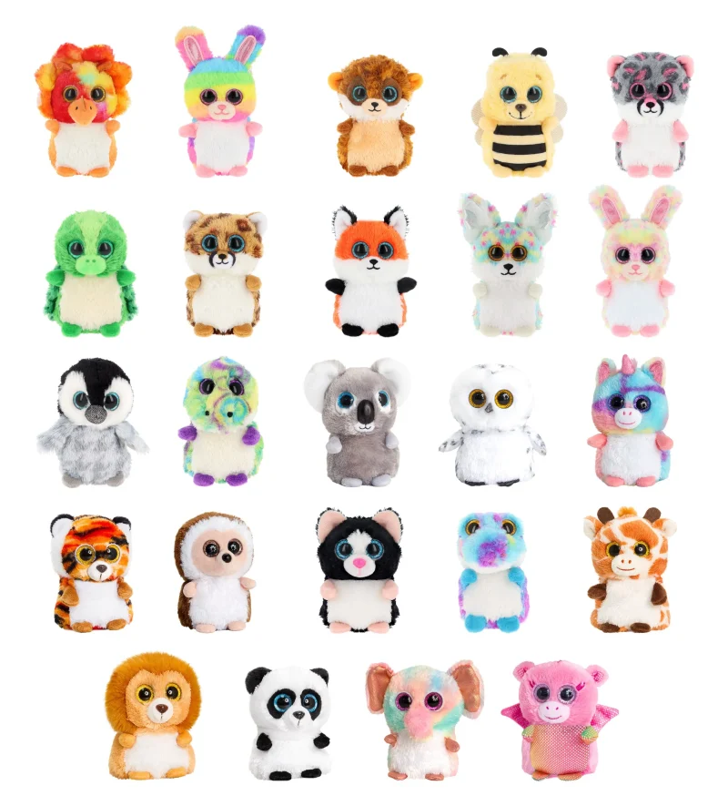 10cm mini motsu plush assorted soft toys scaled