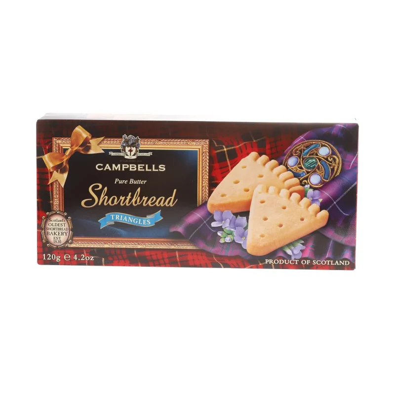 120g shortbread triangles classic treat