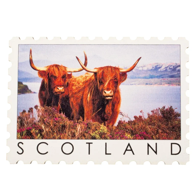 18 edition post stamp fridge magnet