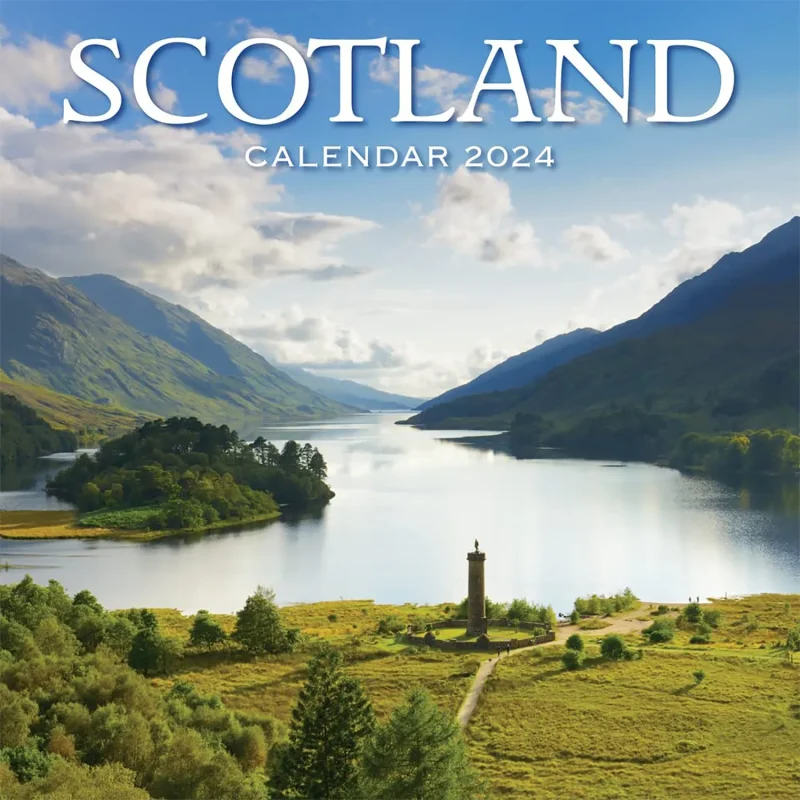 2024 scotland wall calendar