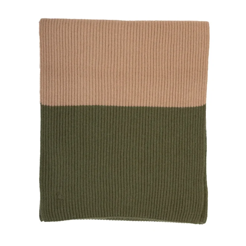 30 cashmere maisie green mix scarf