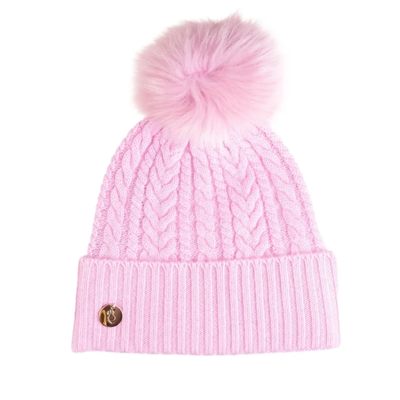 30 cashmere women s pom pom hat cinderella style