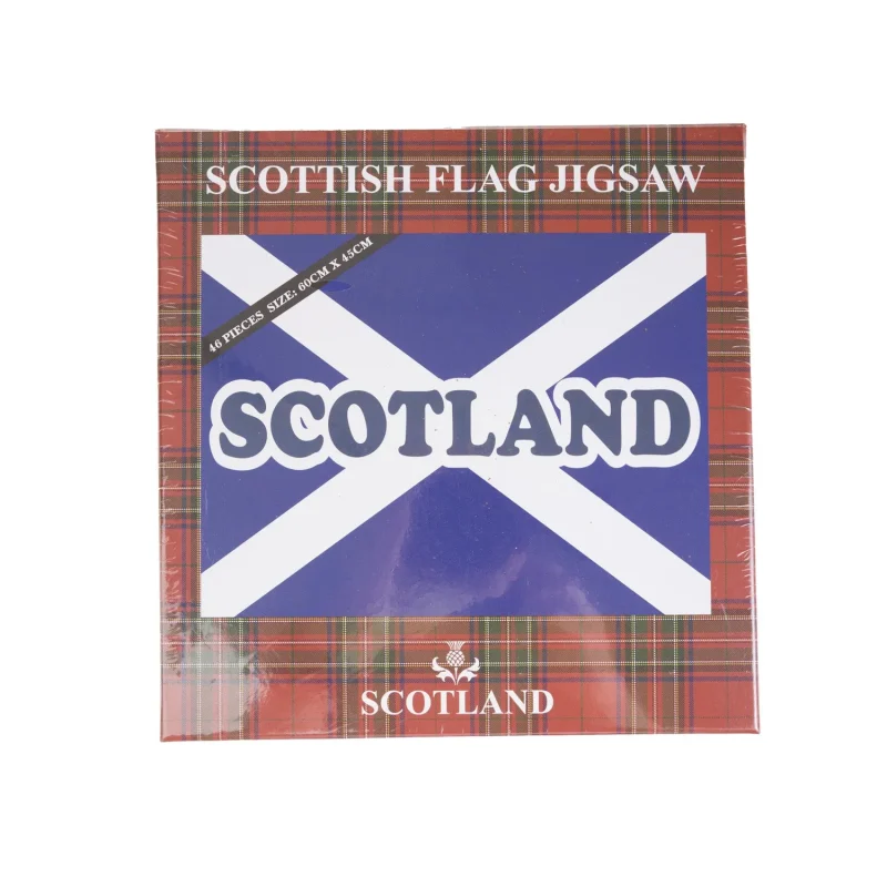 42 piece scotland flag jigsaw puzzle