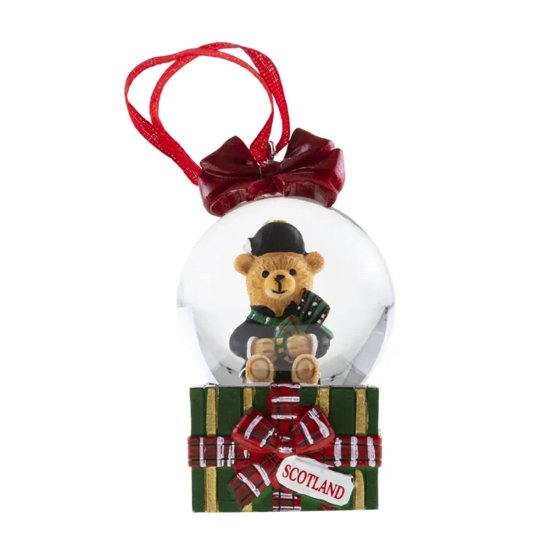 45mm bear shaped snow globe