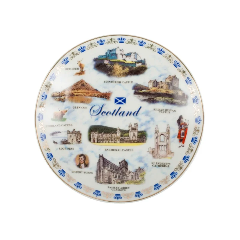 5 plate scotland dinnerware set