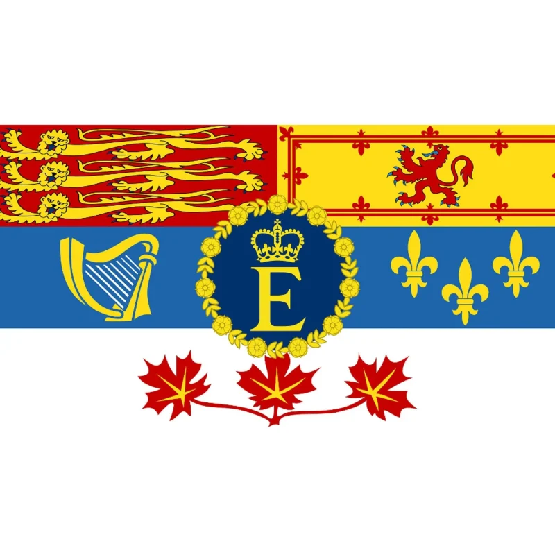 5 x 3 canadian royal standard flag