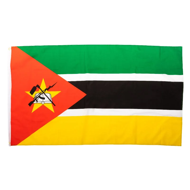 5x3 mozambique flag high quality