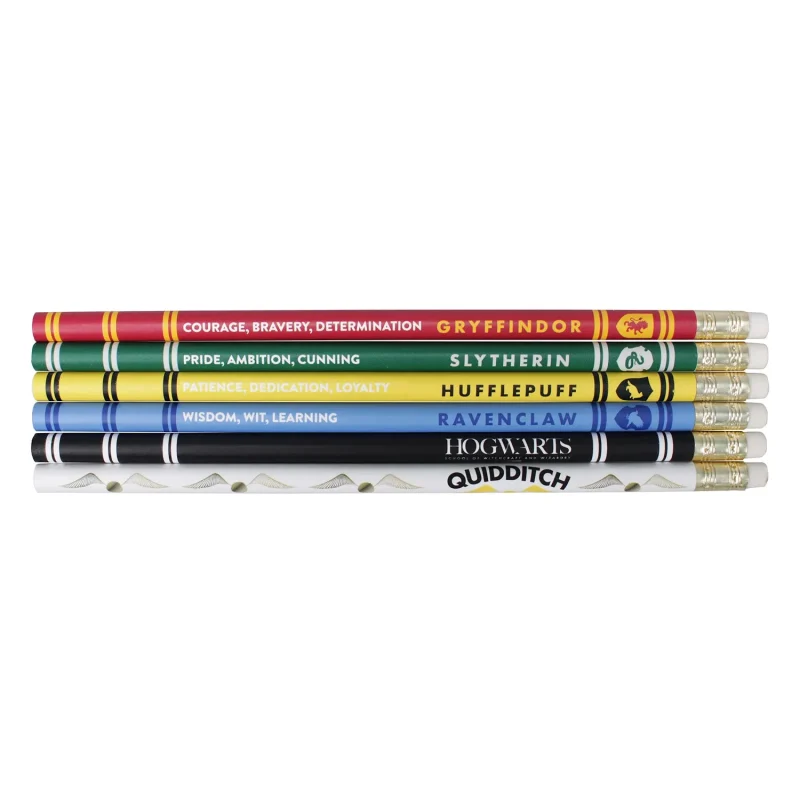 6 pack high quality hp pencils set