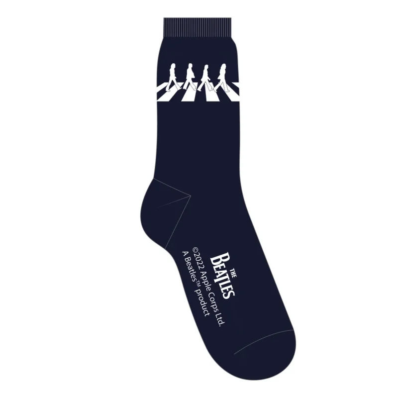 abbey road classic music themed socks