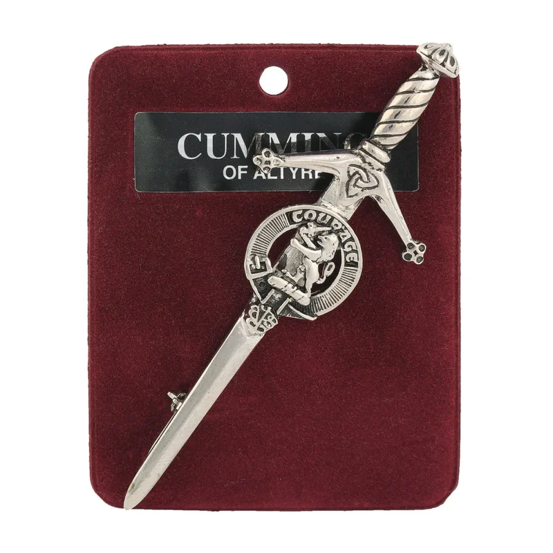 altyre clan crest kilt pin cumming heritage