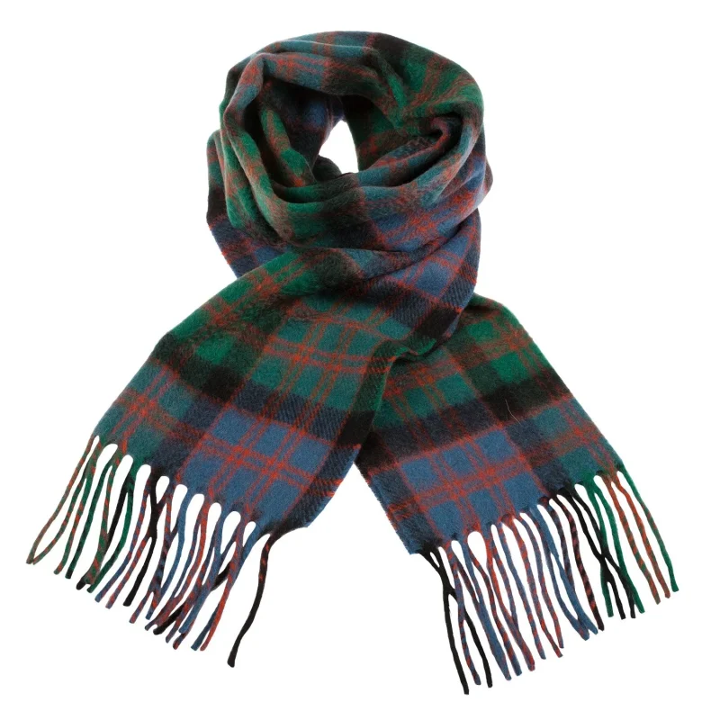 ancient macdonald clan cashmere tartan scarf