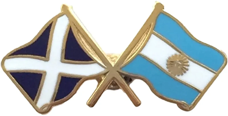 argentina saltire flag lapel pin