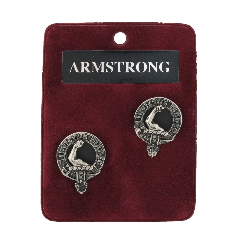 armstrong art pewter cufflinks