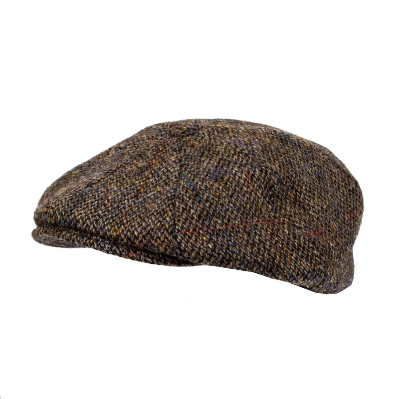 arran harris grey tweed 8 piece cap set