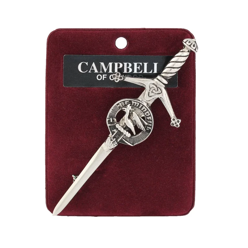 art pewter campbell of cawdor kilt pin