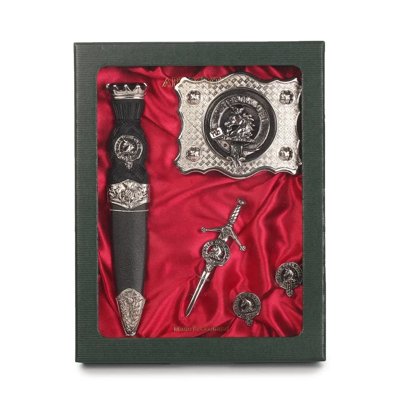 art pewter clan cunningham set