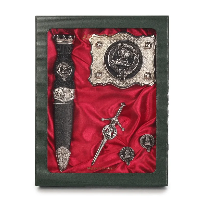 art pewter clan set for home decor