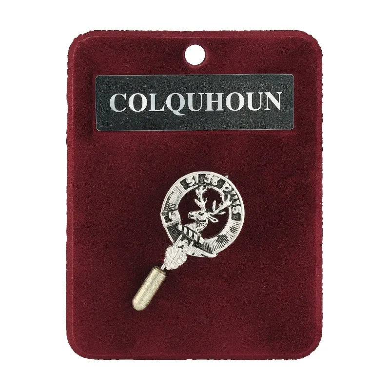 art pewter colquhoun lapel pin