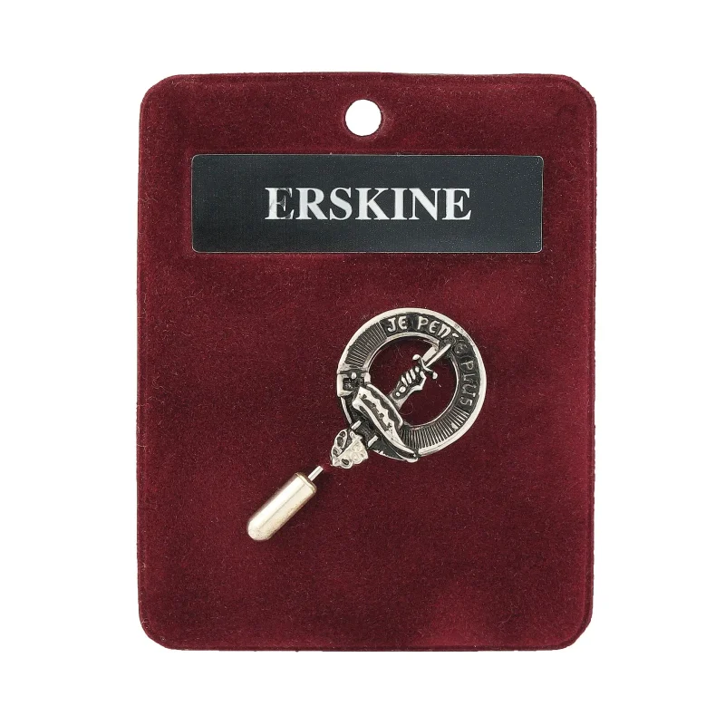 art pewter erskine lapel pin