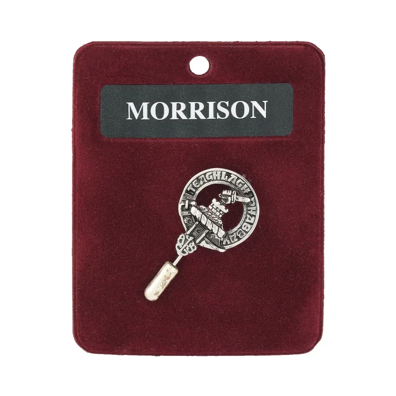 art pewter lapel pin morrison design