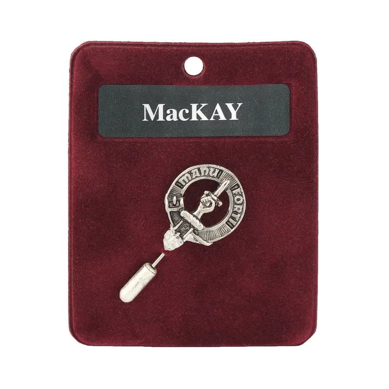 art pewter mackay lapel pin