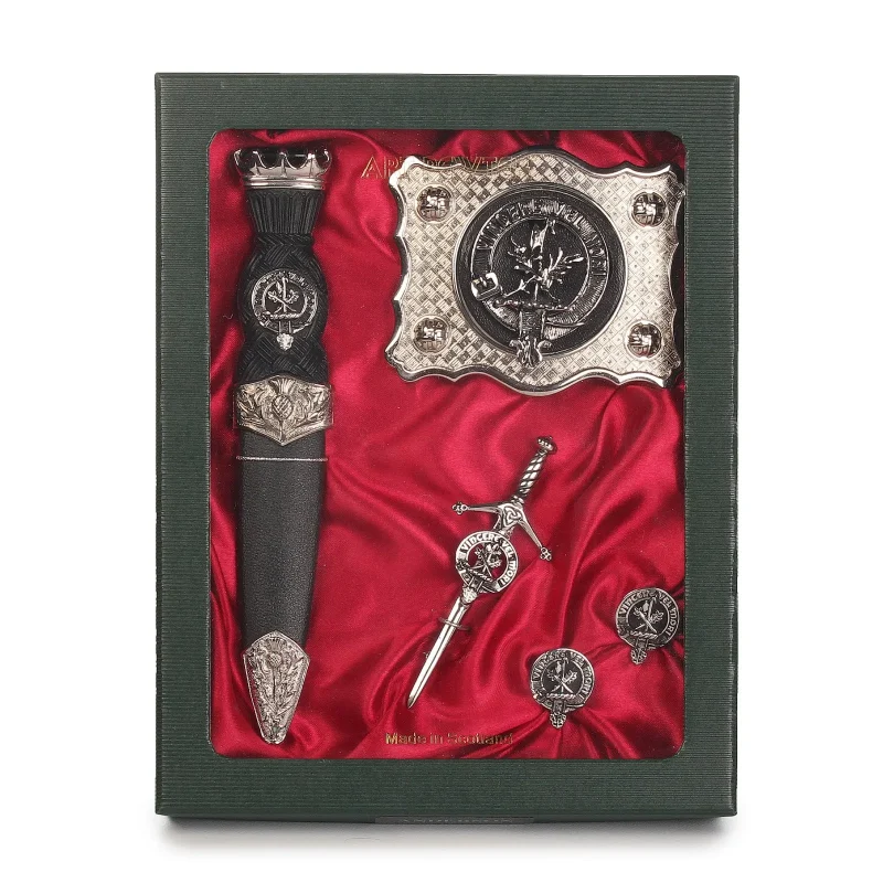 art pewter maclaine clan set