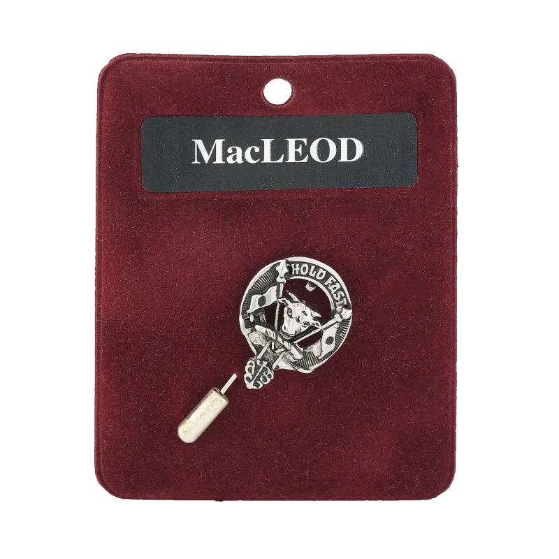 art pewter macleod lapel pin