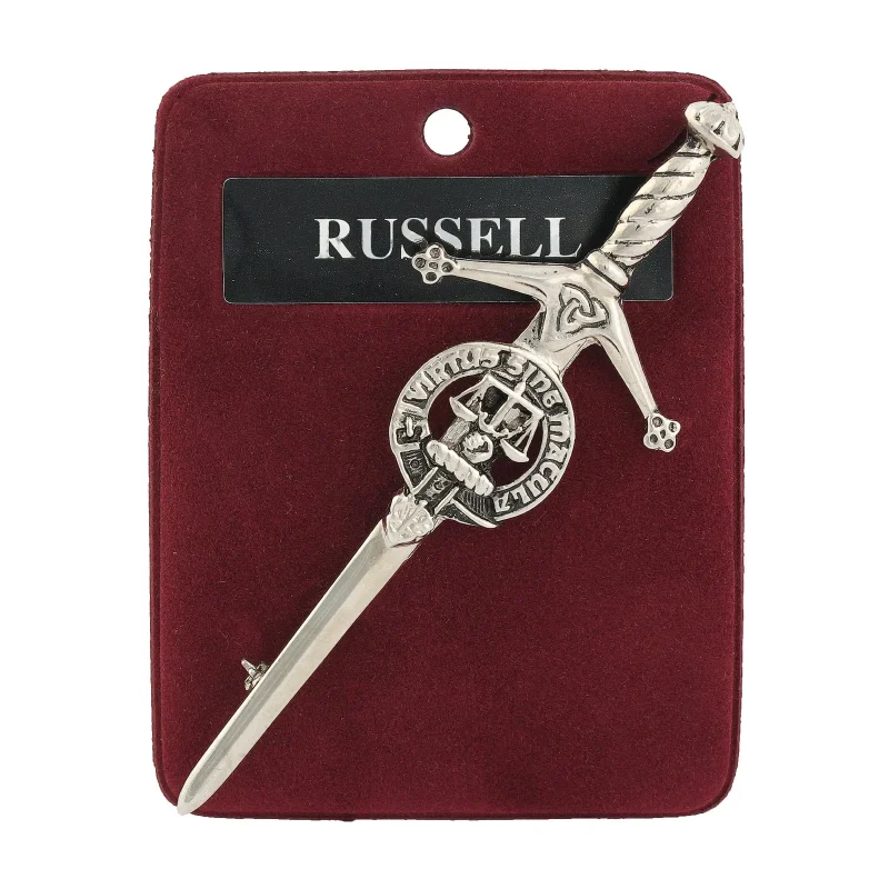 art pewter russell kilt pin