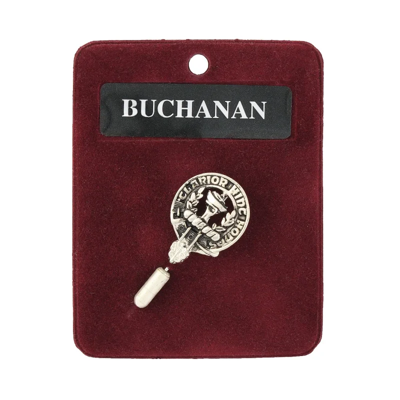 artisan pewter buchanan lapel pin