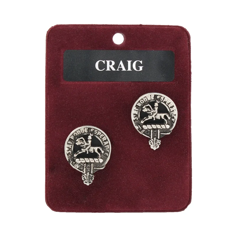 artisan pewter cufflinks by craig