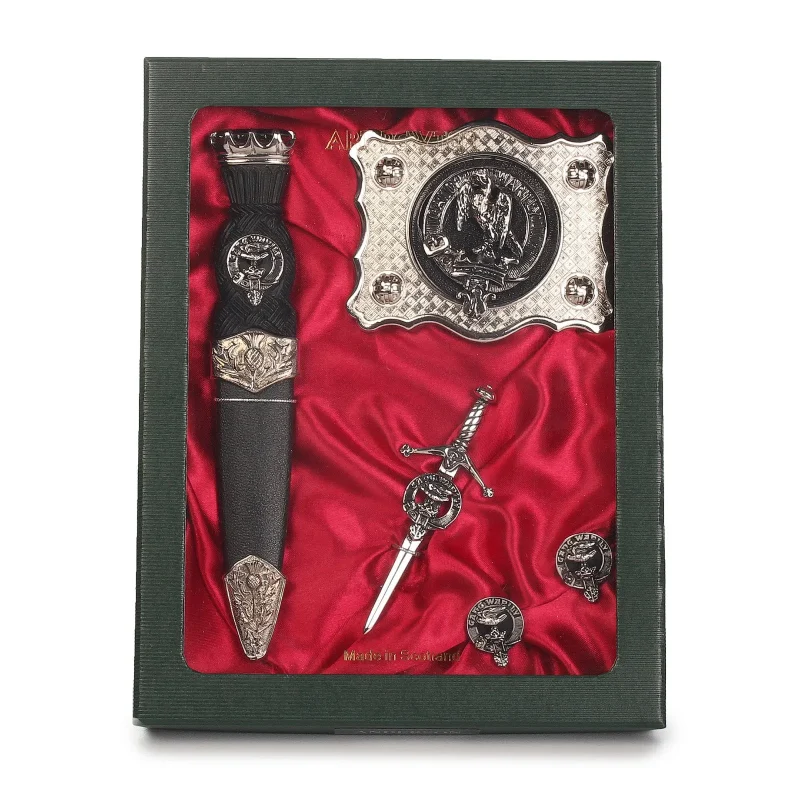 artisan pewter drummond clan set