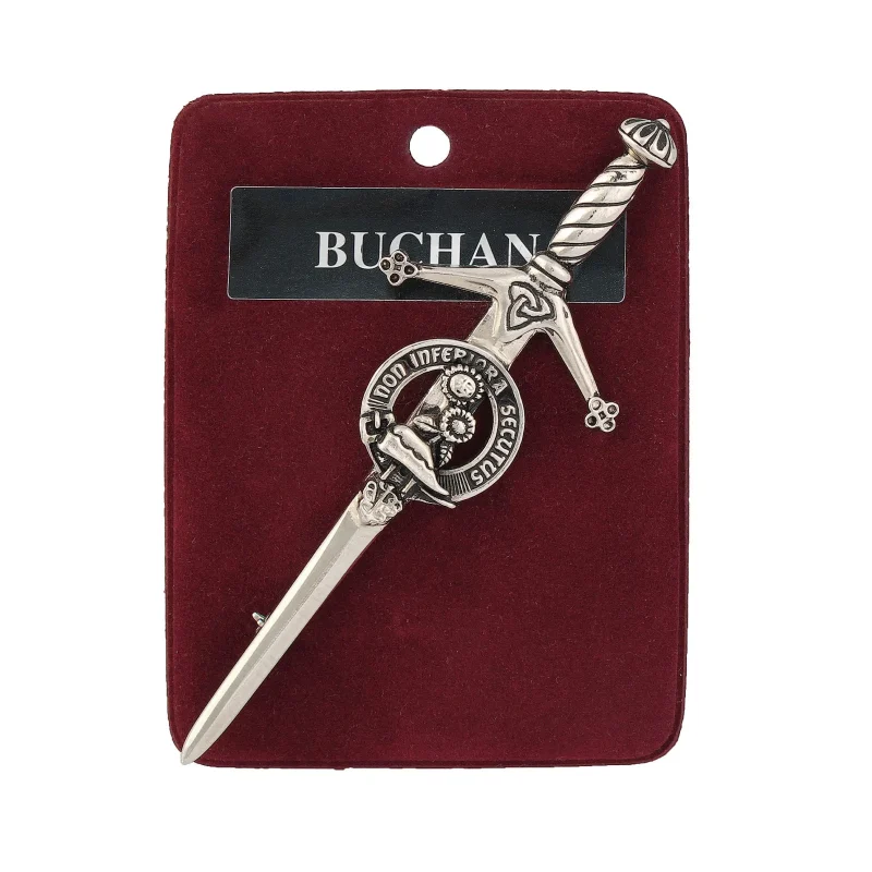 artisan pewter kilt pin buchan design