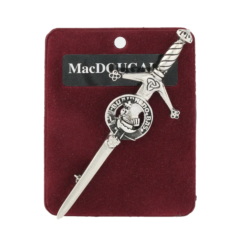 artisan pewter kilt pin macdougall clan