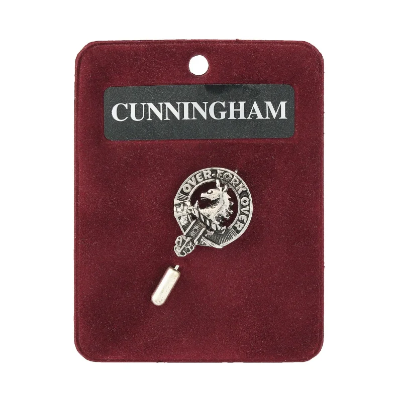 artisan pewter lapel pin cunningham design