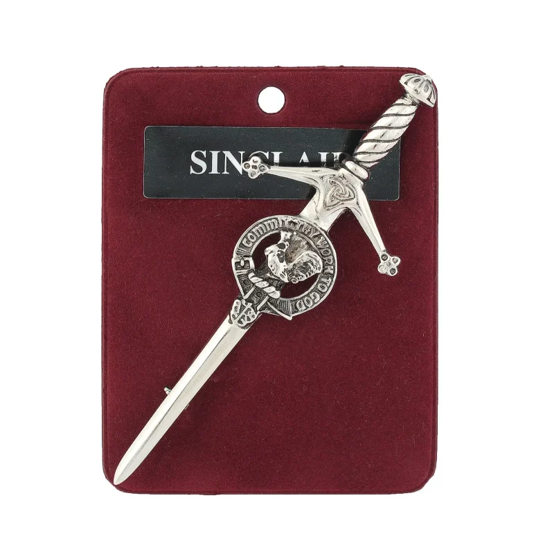 artisan pewter sinclair kilt pin