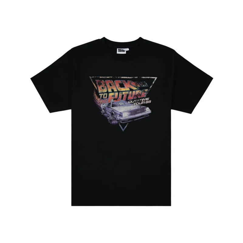 back to the future adult graphic tee