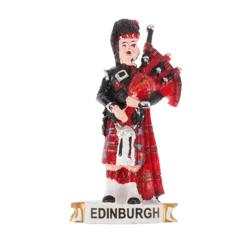 bagpiper fridge magnet