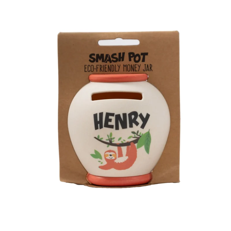 bamboo smash pot money jar s henry