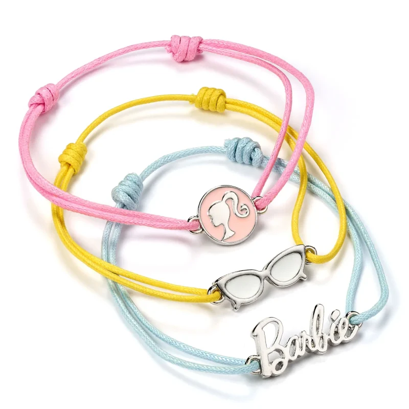 barbie 3 piece friendship bracelet set