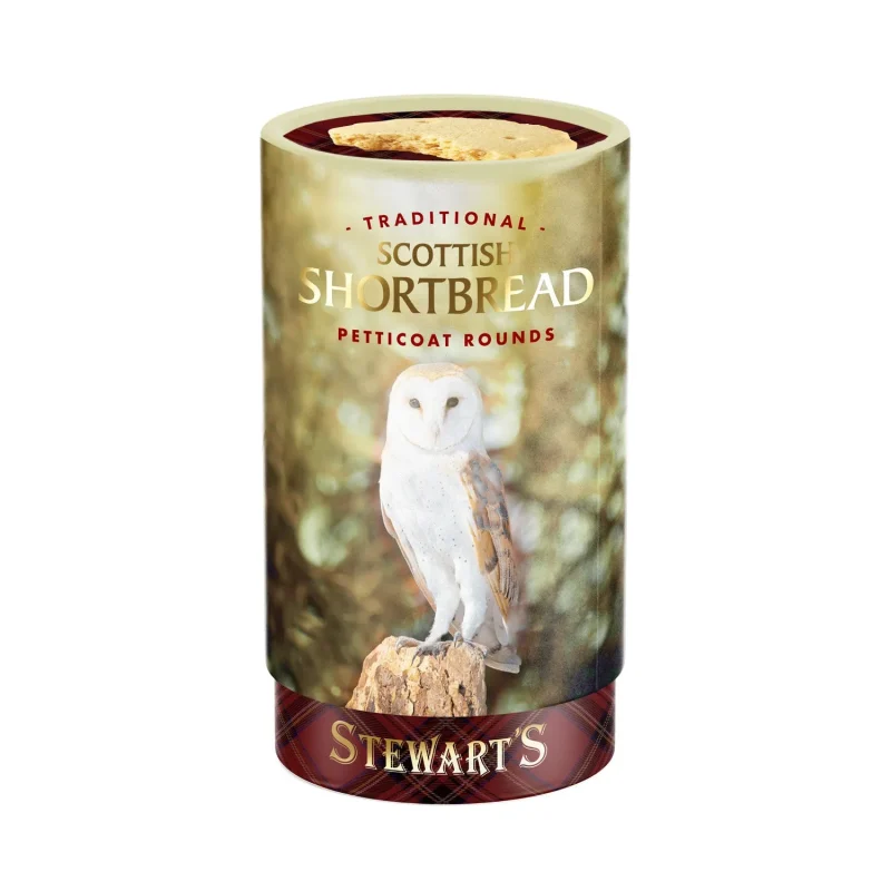 barn owl shortbread cookies perfect treat tub