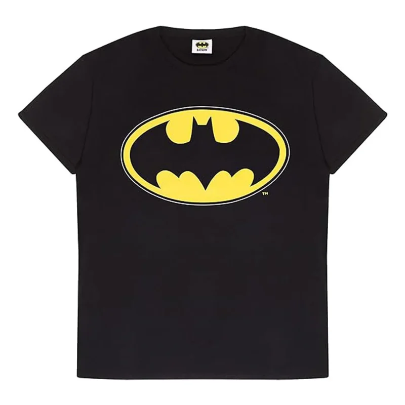 batman logo unisex adult tee