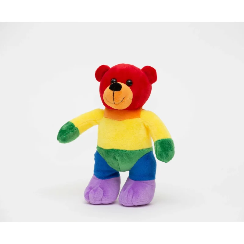 bear pride rainbow flag