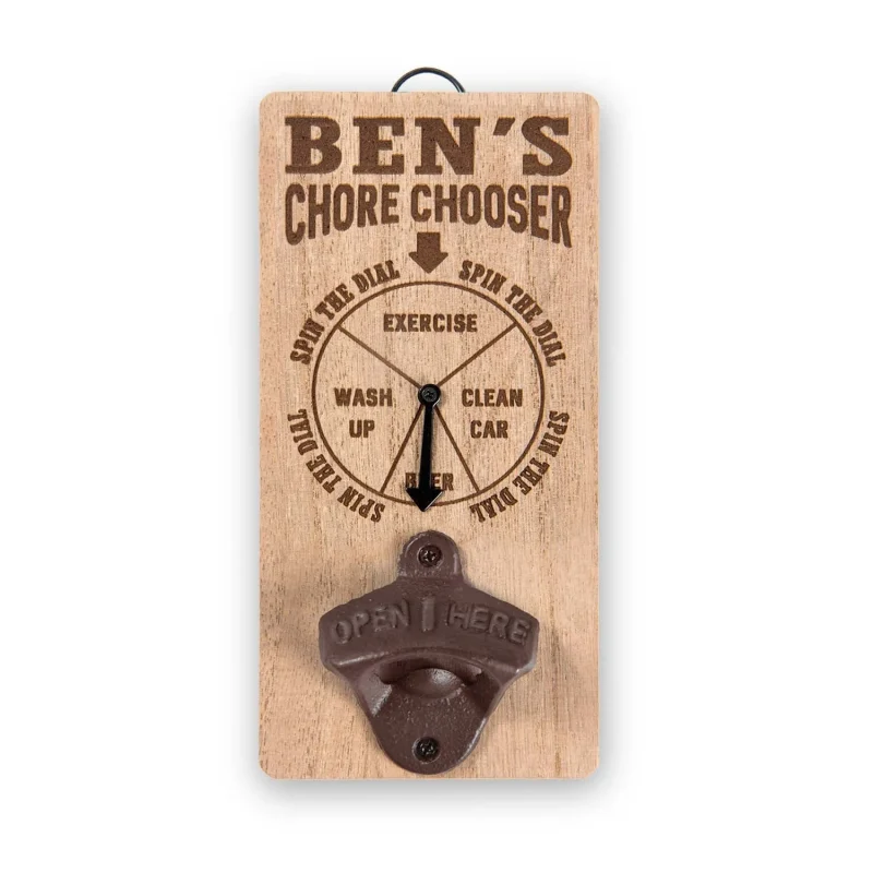 ben chore chooser bottle opener