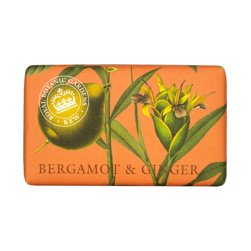 bergamot ginger soap bar for relaxation scaled