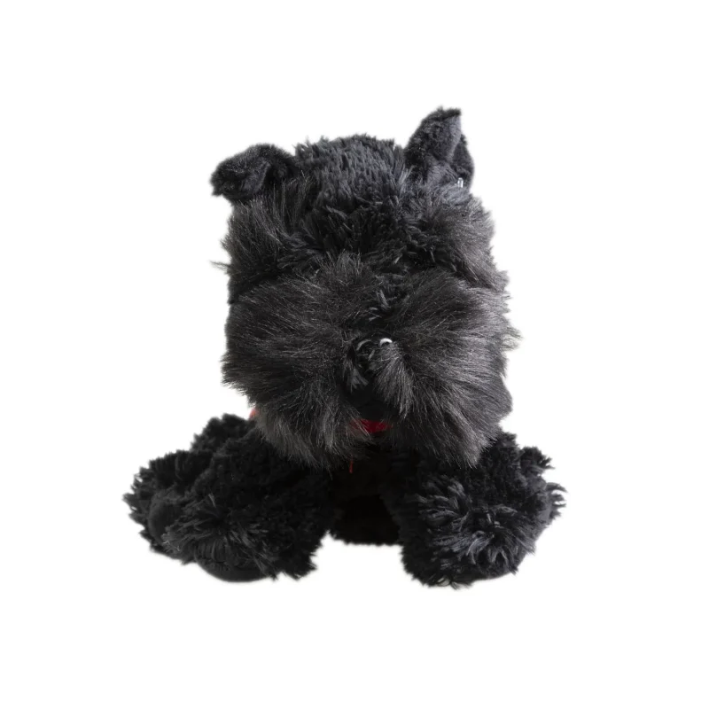 black dog 15cm plush toy