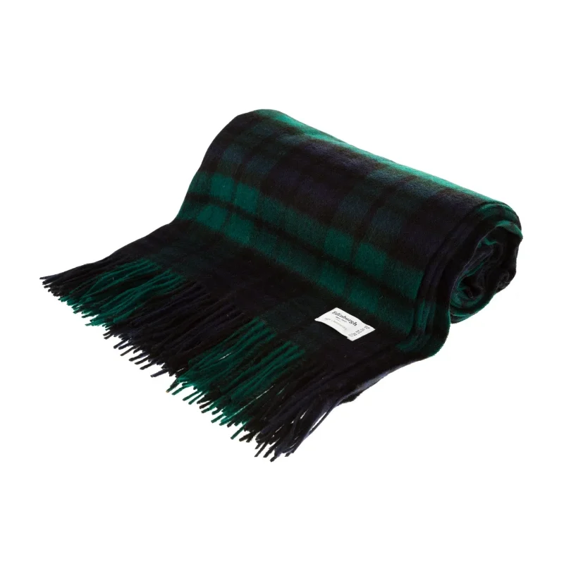 black watch edinburgh lambswool blanket