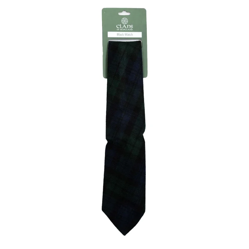 black watch tartan necktie